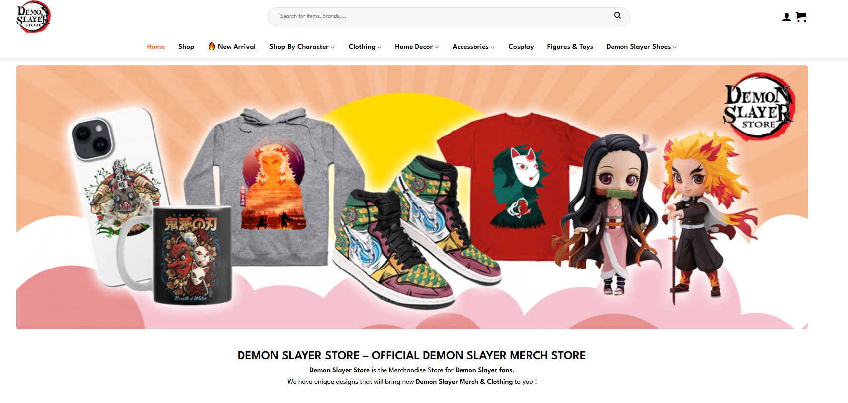 demonslayer.store - Stalker Merch